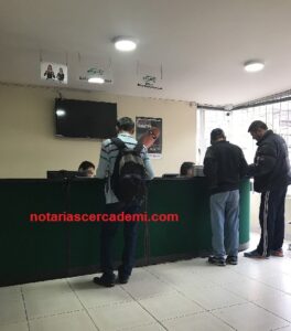 direccion notaria quinta de bogota registro civil