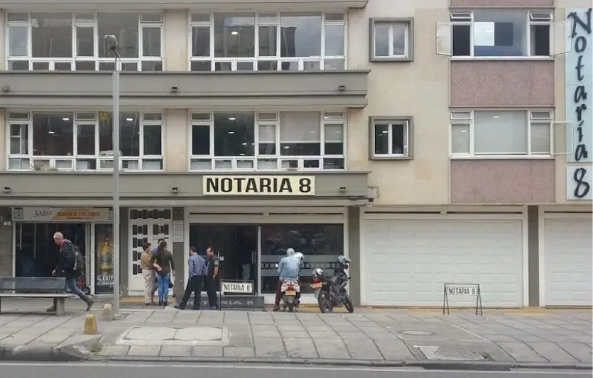 notaria 8 bogota