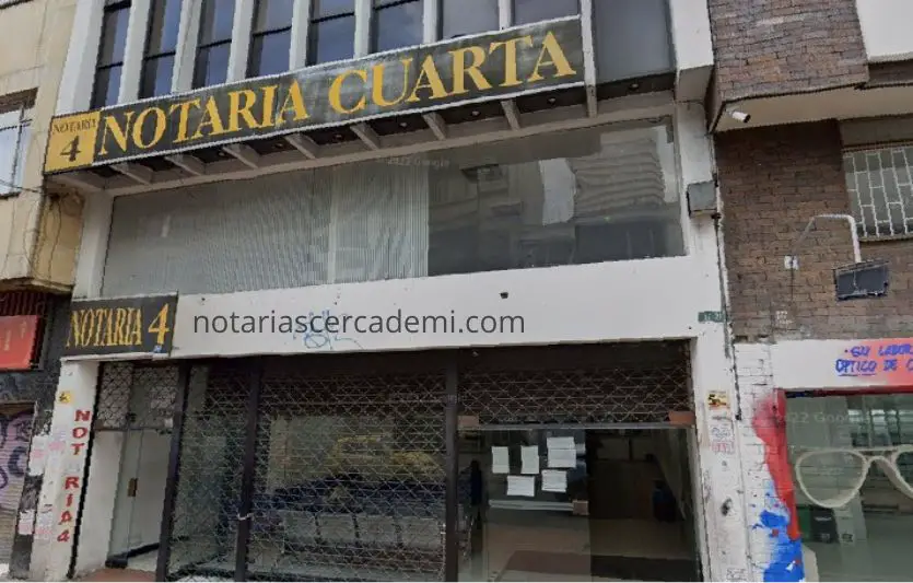 NOTARIA CUARTA BOGOTA