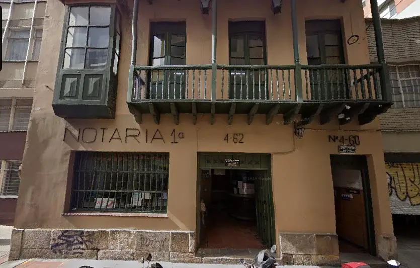 notaria primera bogota