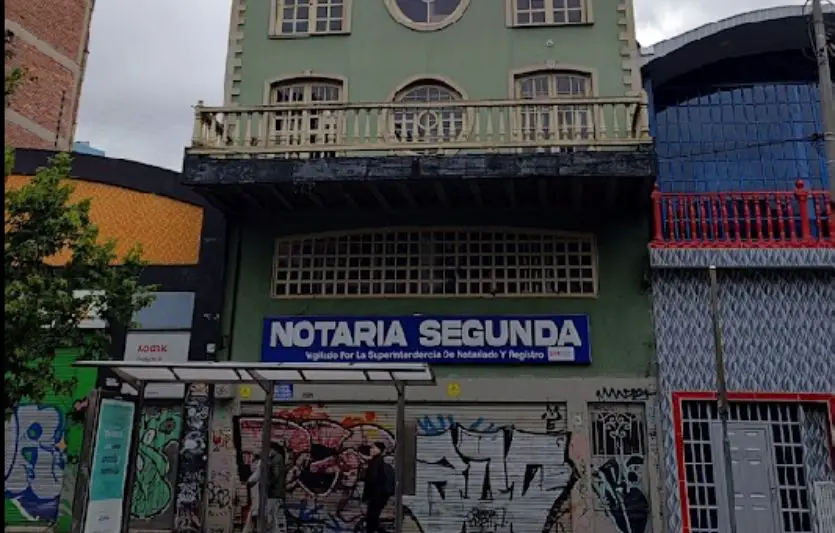 notaria segunda bogota