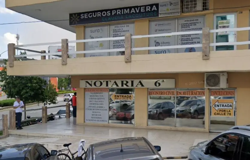 NOTARIA SEXTA BARRANQUILLA