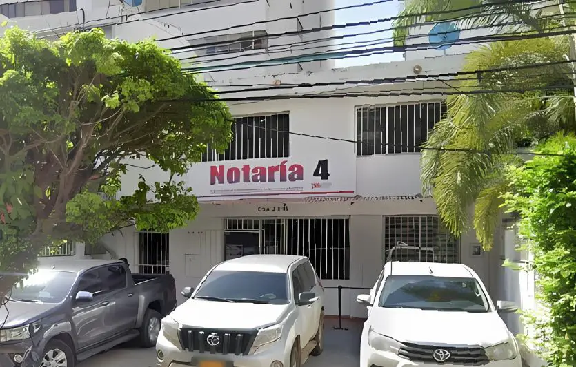 NOTARIA CUARTA CARTAGENA