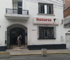 notaria primera del circulo de bucaramanga