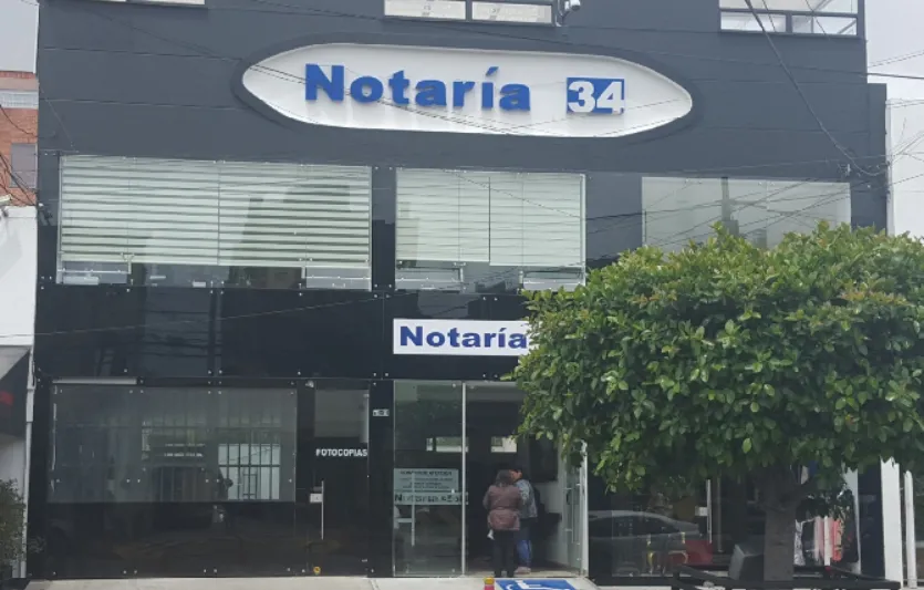 NOTARIA 34 BOGOTA