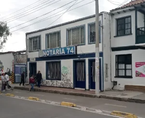 notaria 74 de bogota