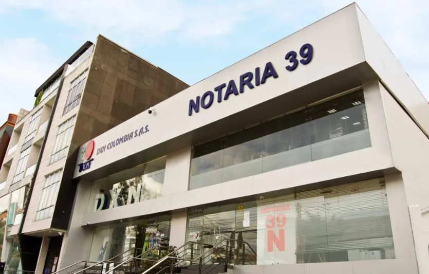 notaria 39 bogota