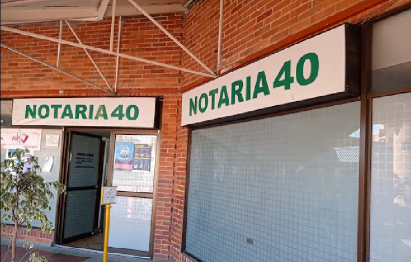 notaria 40 bogota