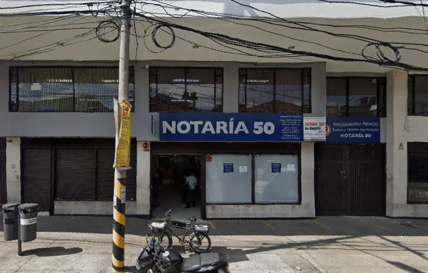 notaria 50 bogota