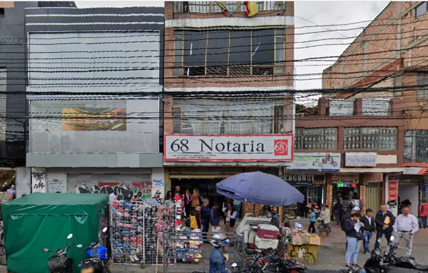 notaria 68 bogota