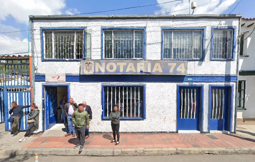 notaria 74 bogota