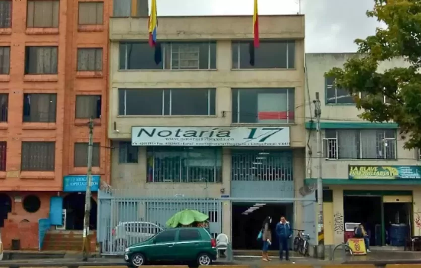 notaria 17 bogota