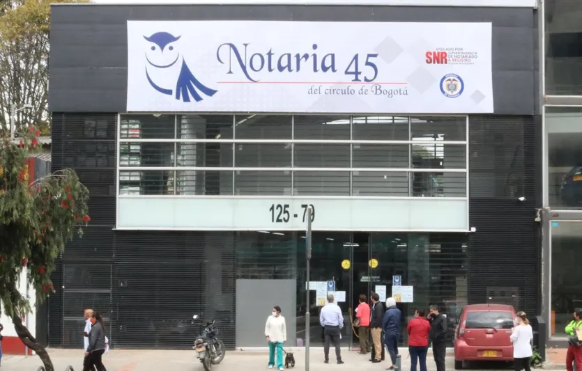 notaria 45 bogota