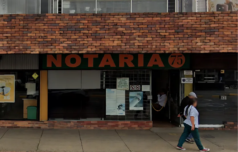 notaria 75 bogota