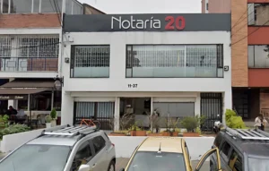 NOTARIA 20 BOGOTA