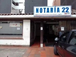 notaria 22 bogota como llegar