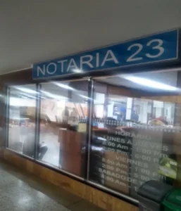 notaria 23 del circulo de bogota