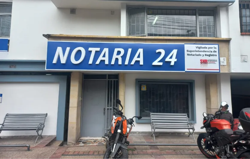 NOTARIA 24 BOGOTA