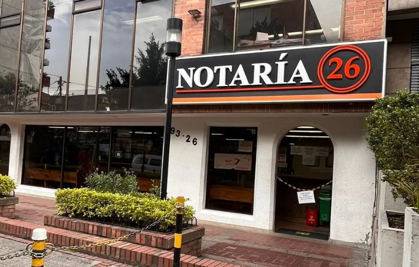 NOTARIA 26 BOGOTA