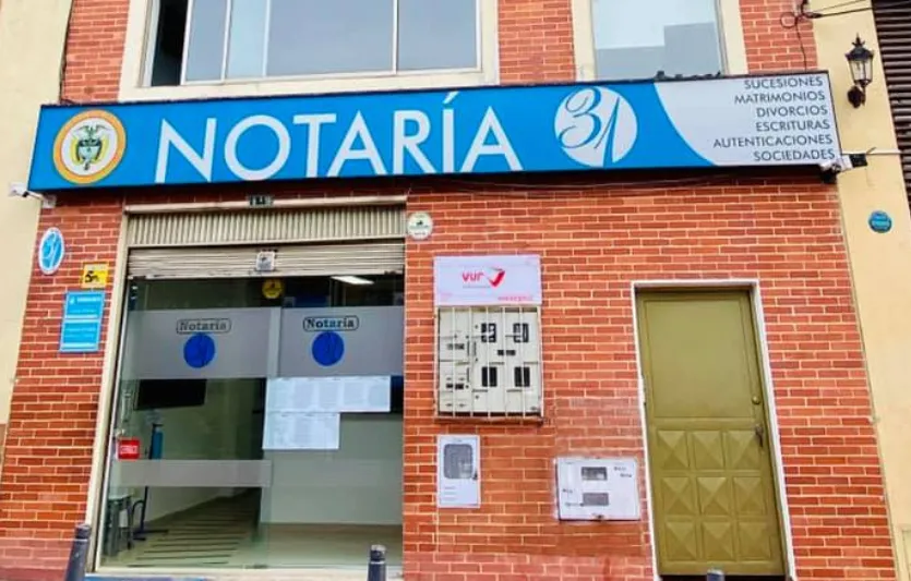 NOTARIA 31 BOGOTA