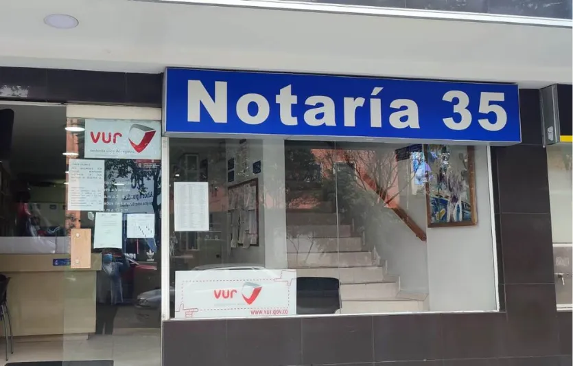 NOTARIA 35 BOGOTA