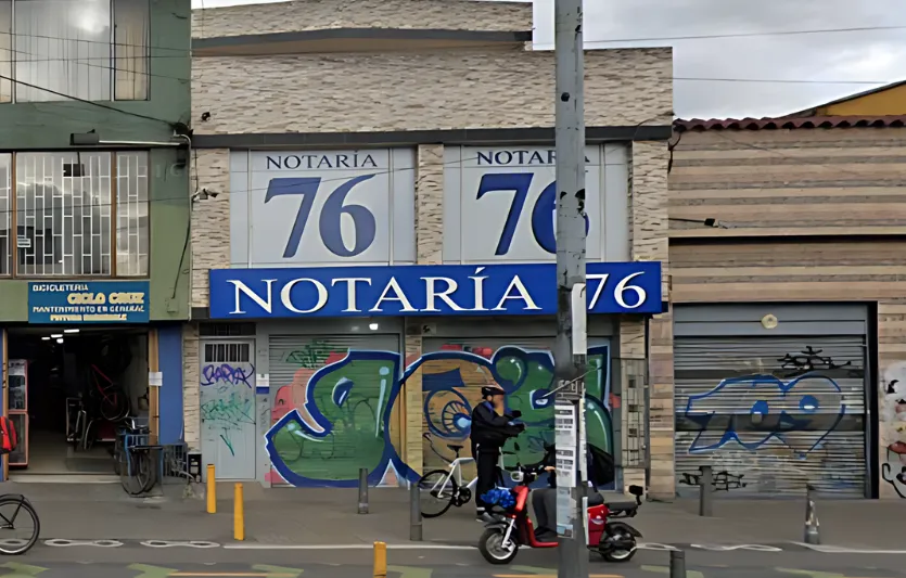 NOTARIA 76 BOGOTA